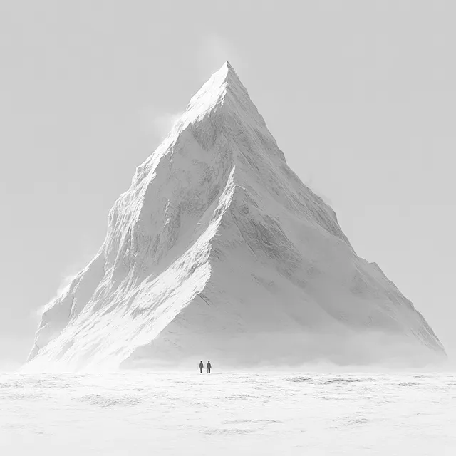 Majestic Solitude: A Mountain's Silent Presence