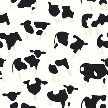 cow print vector