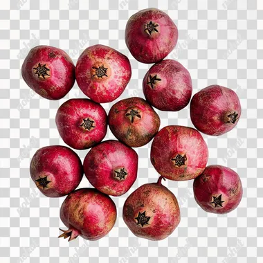 pomegranatefruits can design white background
