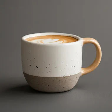 QSv18t08jztr A sleek and modern coffee cup with a minimalist design, perfect for a contemporary cafe.