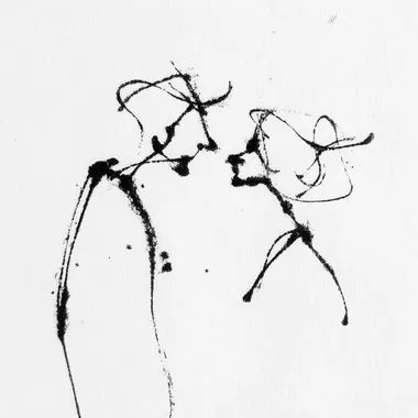 line art, a man and a woman showing empathy to each other, minimalist, emotional connection, black and white, expressive lines, gentle expression, simplicity, artistic rendering   rofile vrbmvor