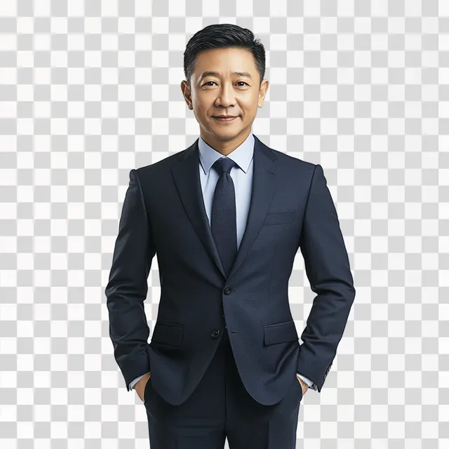 Confident Professional: A Portrait of Leadership