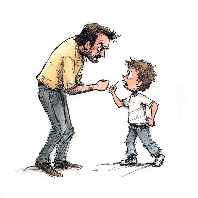 Cartoon Capers: A Playful Take on Parenting and Punishment