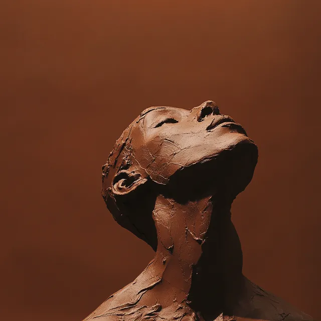 Contemplation in Clay: A Silhouette of Mystery and Expression