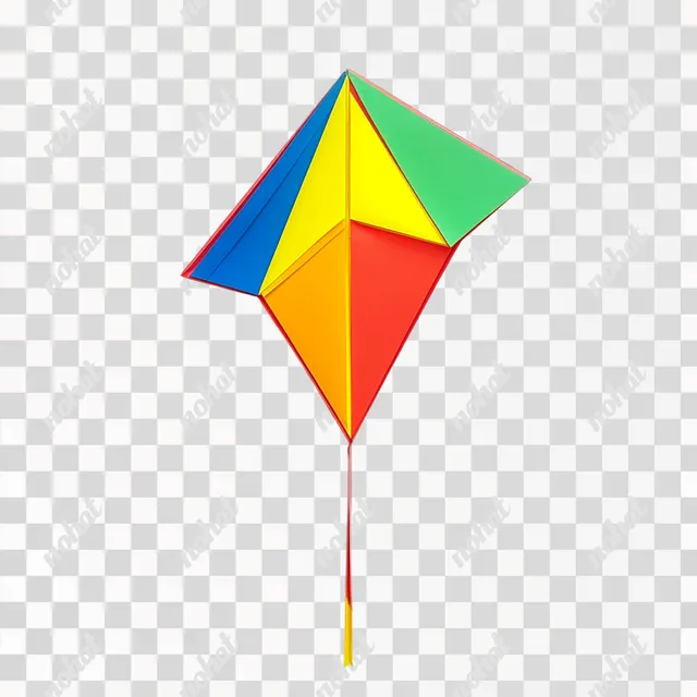 Vibrant Paper Kite in Ultra High Definition
