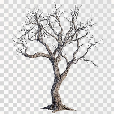 realistic tree - no nbackground