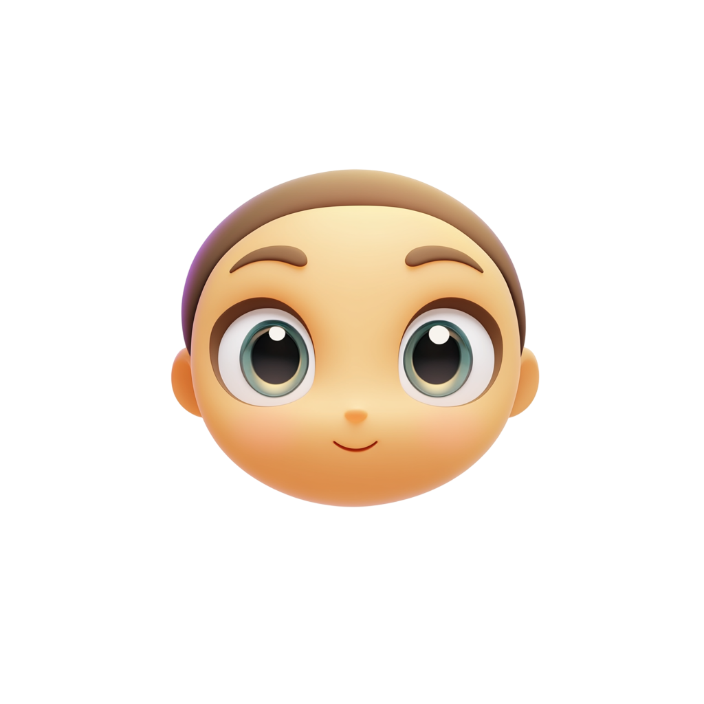 Free: Curious Emoji with Subtle Smile and Wide Eyes - nohat.cc