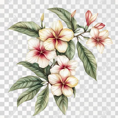 plumeria png elegant