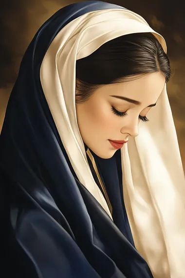 A beautiful woman in a dark room, with red lips and pale skin, a white veil over her face, satin fabric, shadows, in the style of fantasy art, hyper-realistic, with cinematic lighting, rim lighting, a soft glow in the background, and dark colors, using the chiaroscuro technique.   3w7vxeo --s 400