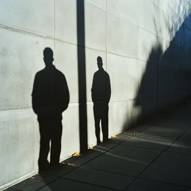 people shadow