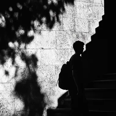 people shadow
