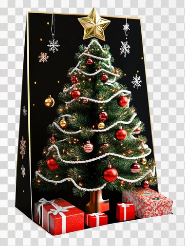 Christmas Tree Gift Box