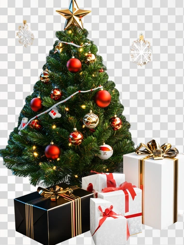 Christmas Tree Gift Box