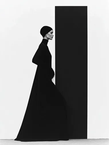 A model with a big gallery painting in frame. By herb ritts  --raw rofile 5nufnzj xwilsge