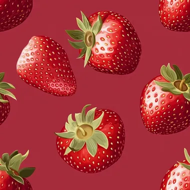 realistic strawberry surface texture, seamless pattern
