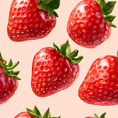 realistic strawberry surface texture, seamless pattern