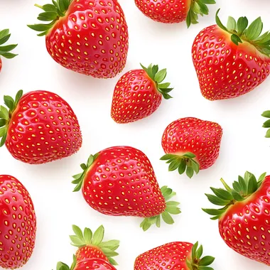 realistic strawberry surface texture, seamless pattern