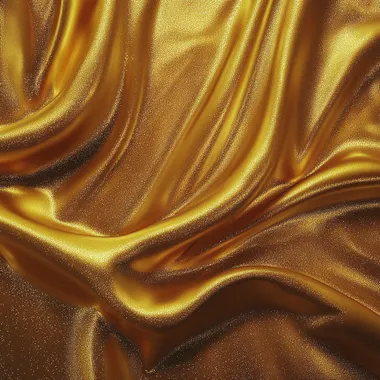 Create a realistic image of a vibrant golden texture resembling a glittering surface, with a rich, warm yellow color scheme. The image should convey a sense of warmth and richness, showcasing the shine and sparkle typical of a gold material.