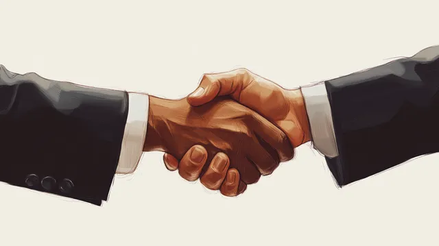 Professional Business Handshake